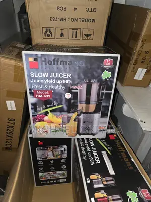 Hoffmans Slow Juicer With Big Juicer Cup Mouth