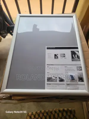 Front Load Snap Frame Hardware 17'' X 22'' Silver