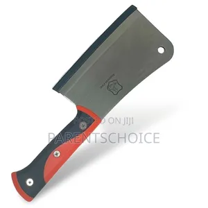 Kitchen Axe Stainless Steel Chopper Knife Silver