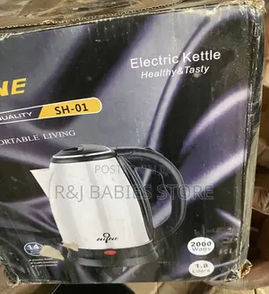 Stainless Steel Electric Kettle 1.8l (2000 Watts) – Fast Heating