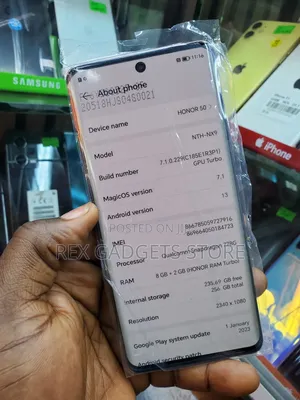 Honor 50 256 GB Silver