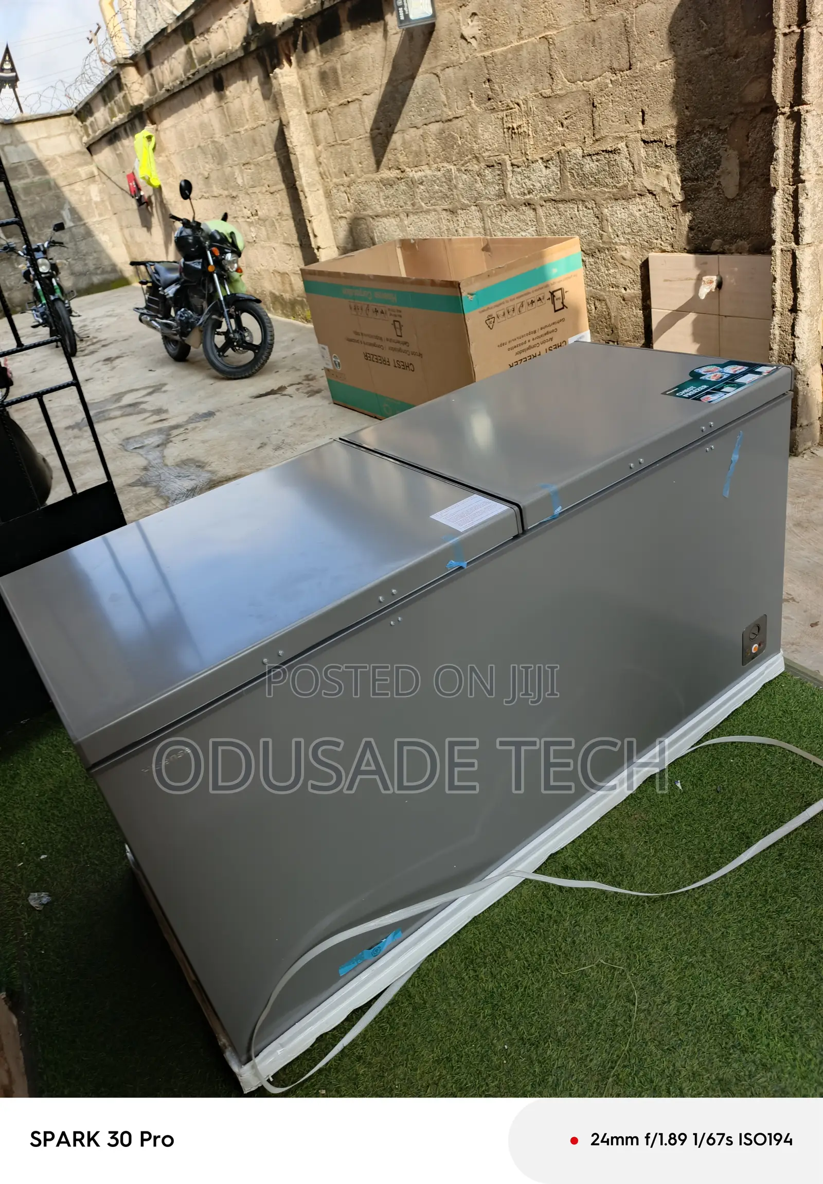 Efficient Cooling Deep Freezer– Hisense Fc66dd 500l