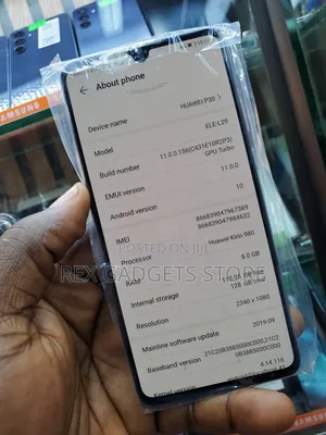 Huawei P30 128 GB White