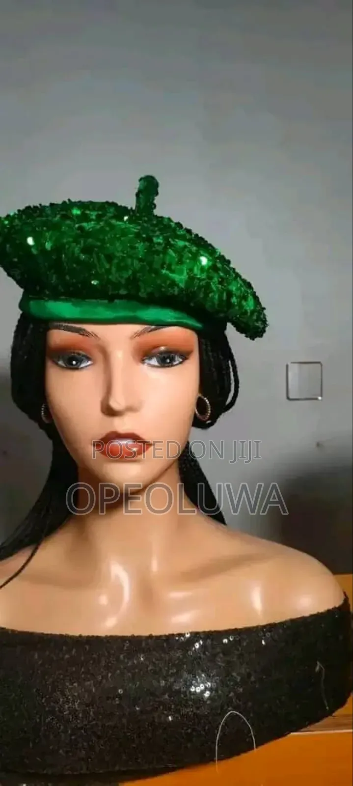 Cute Simple Sequin Beret