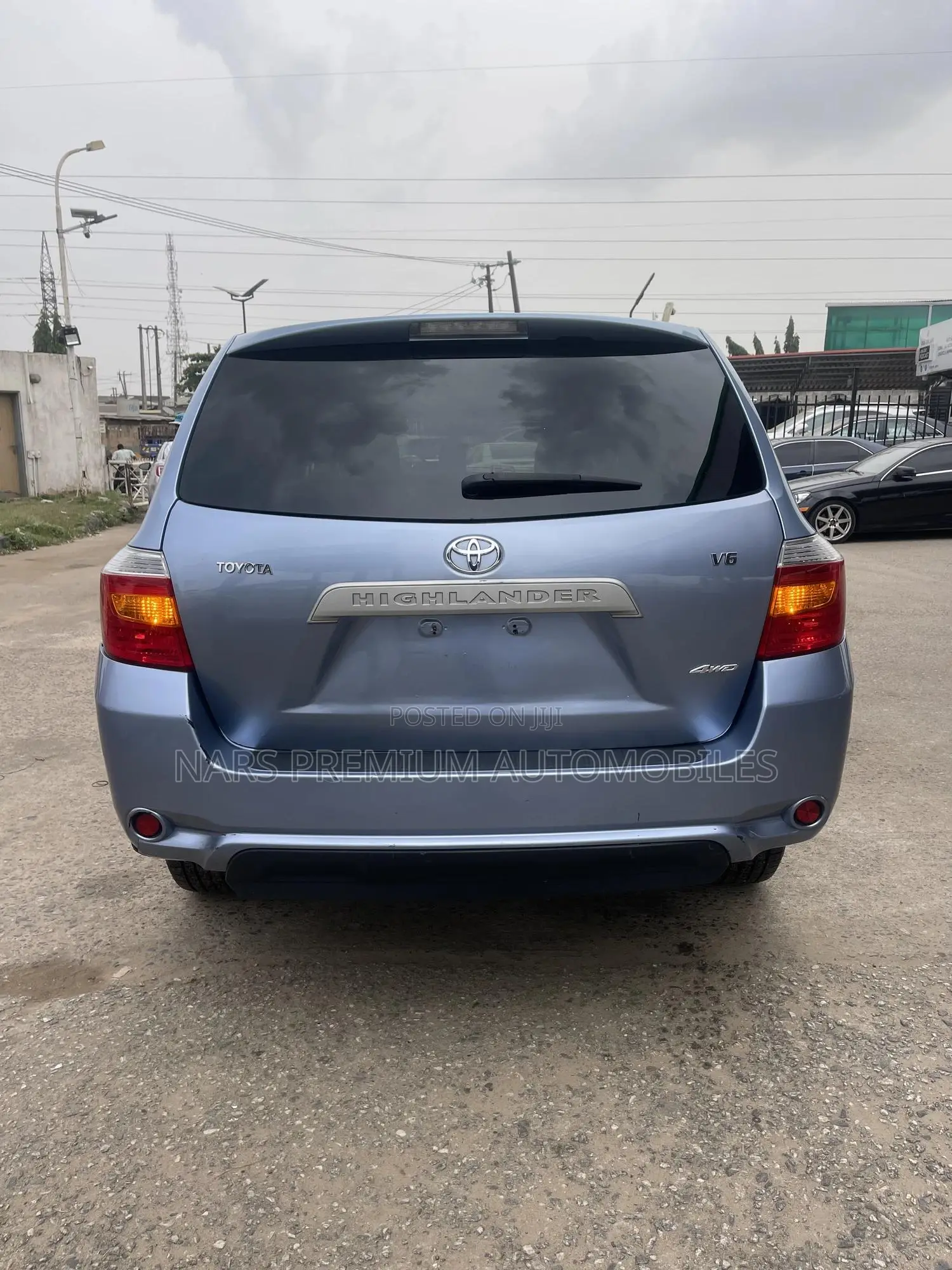 Toyota Highlander 4x4 2008 Blue