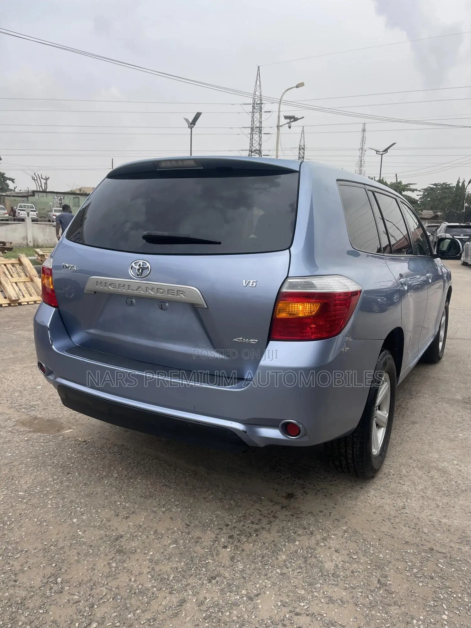 Toyota Highlander 4x4 2008 Blue