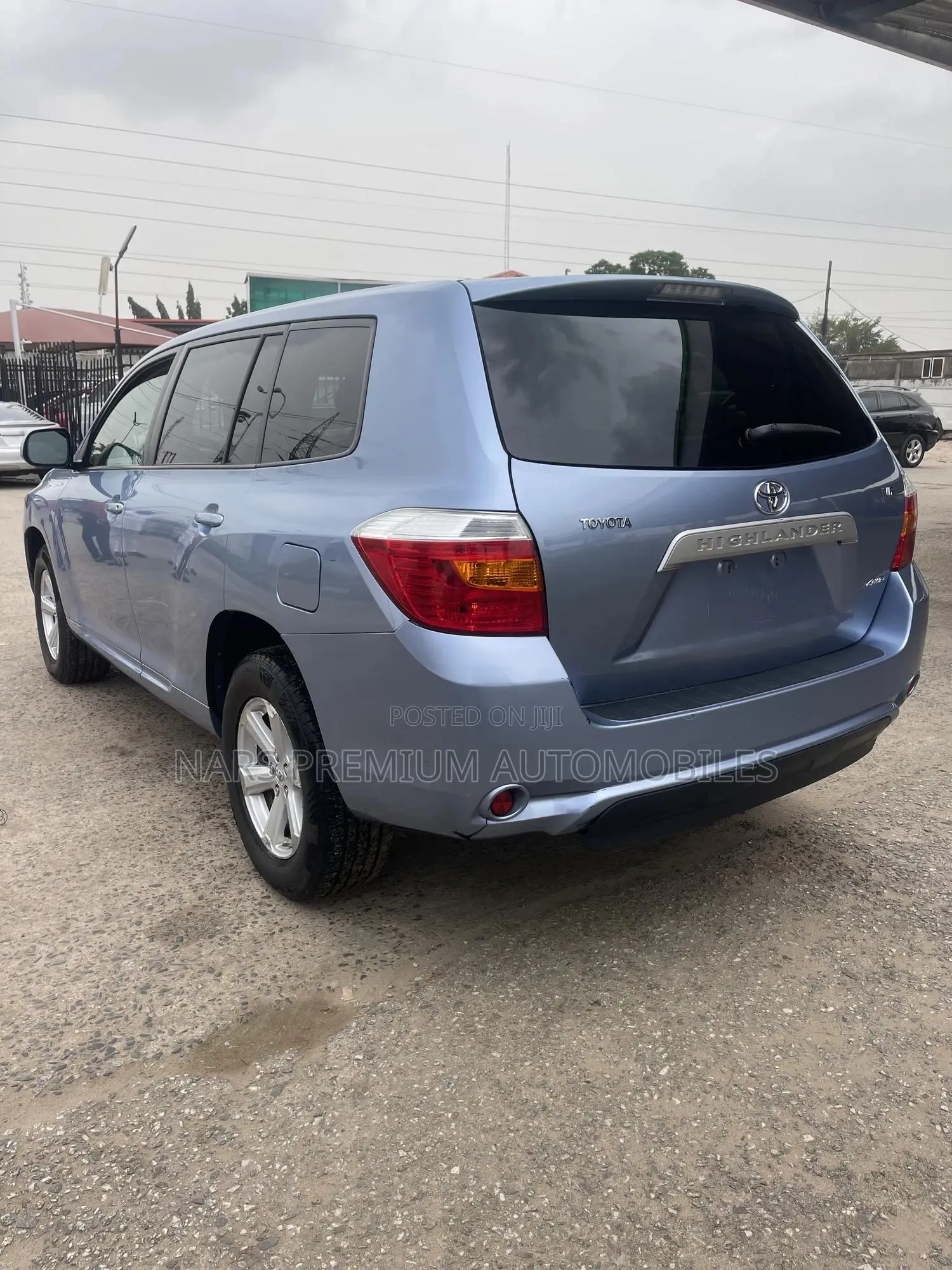 Toyota Highlander 4x4 2008 Blue