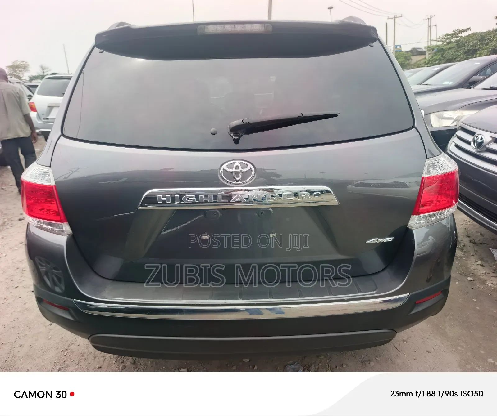 Toyota Highlander 2013 Gray