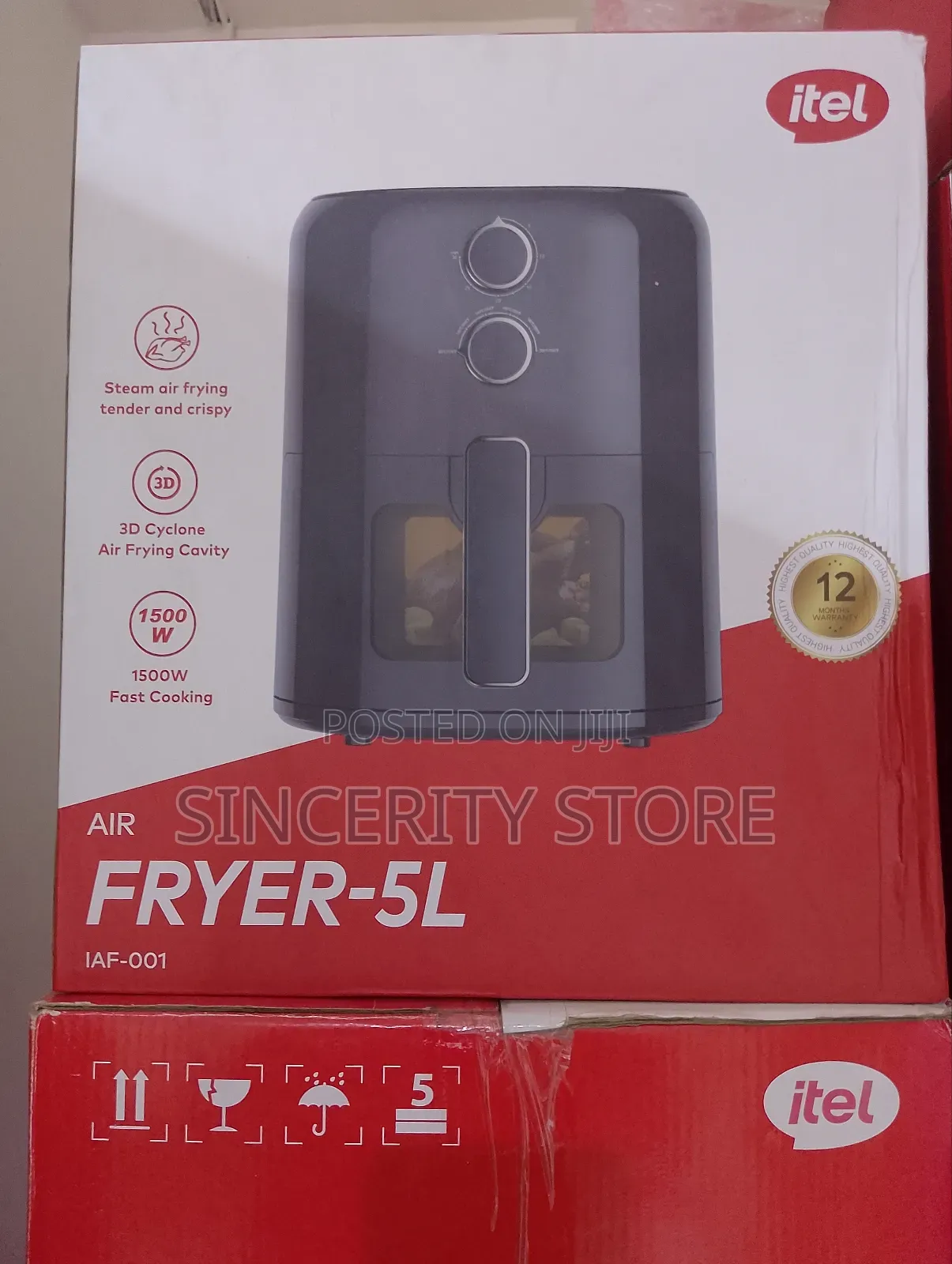Itel Air Fryer 5l