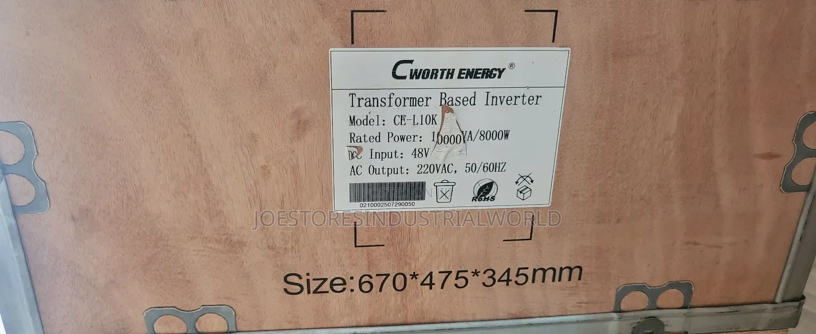 10kva Cworth Energy Inverter 51.2v