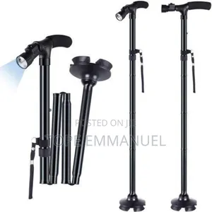 Elderly Walking Stick With Led Lights