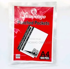 Good Quality Flamingo Punch Pocket Nylon File