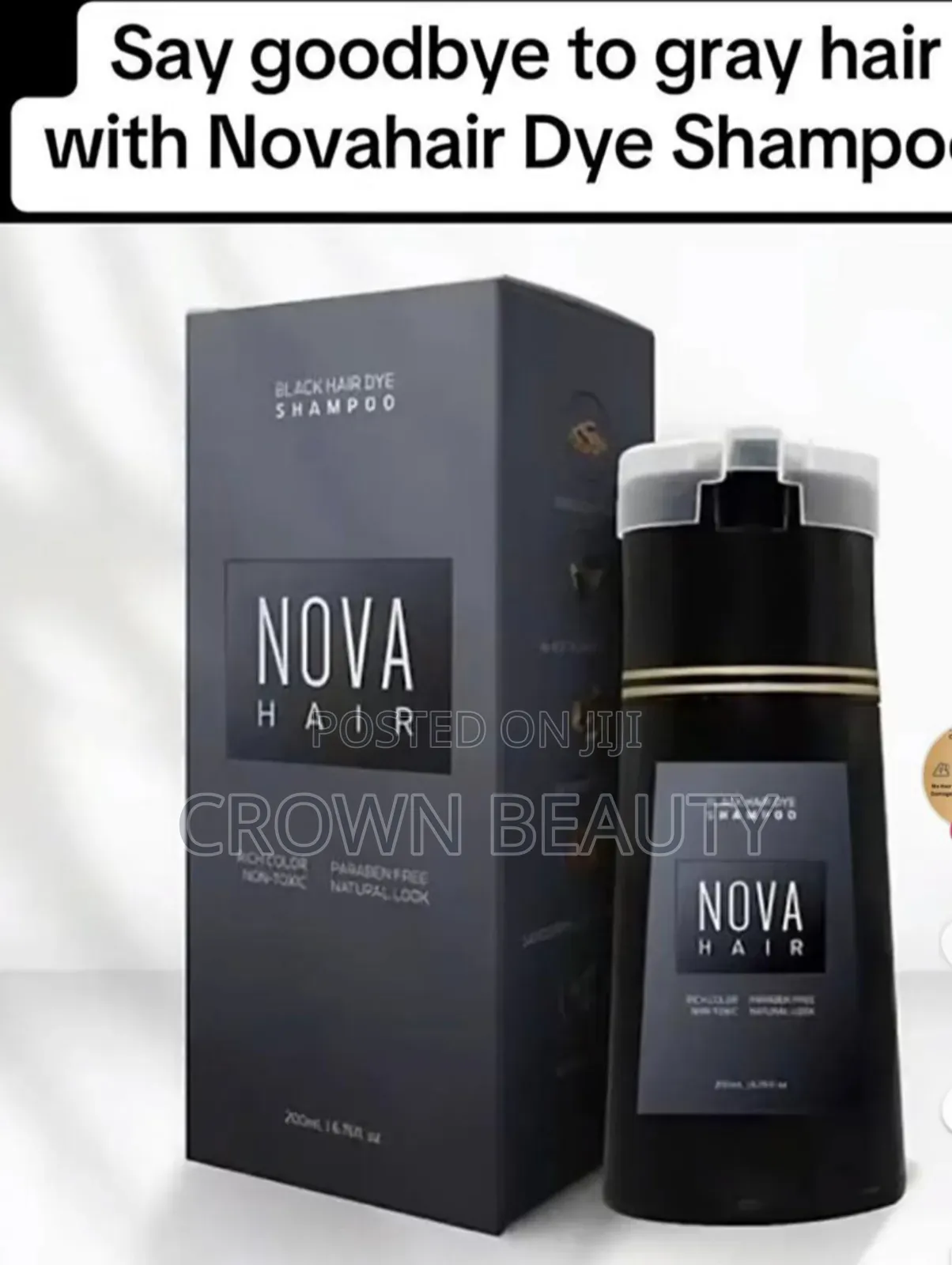 Black Nova Shampoo Dye