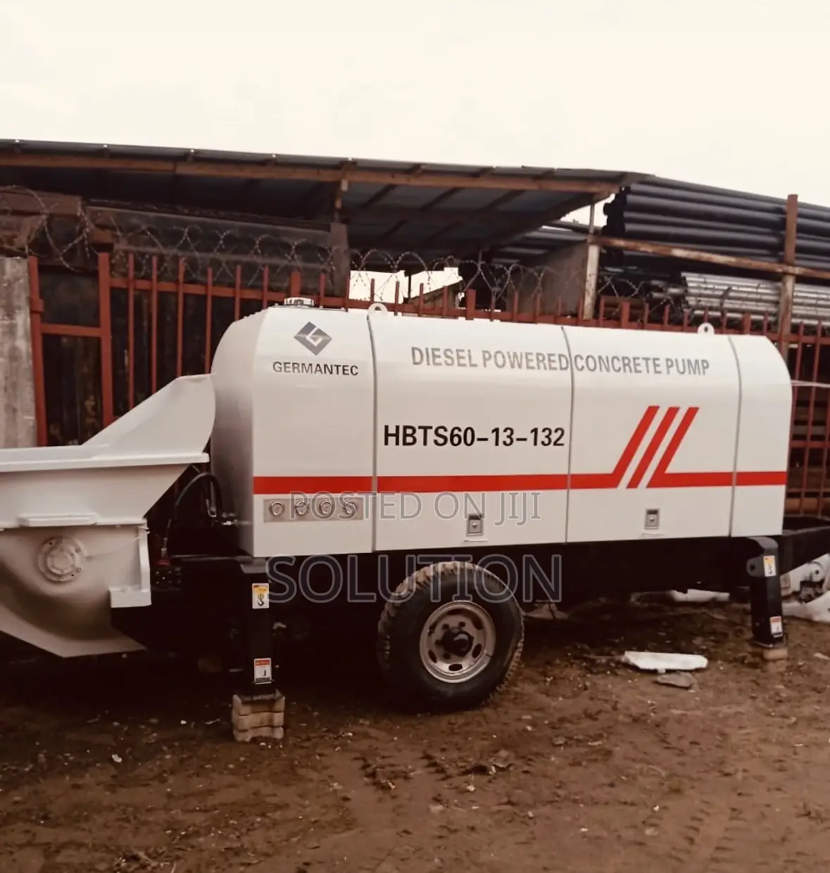 60cubic Concrete Pump