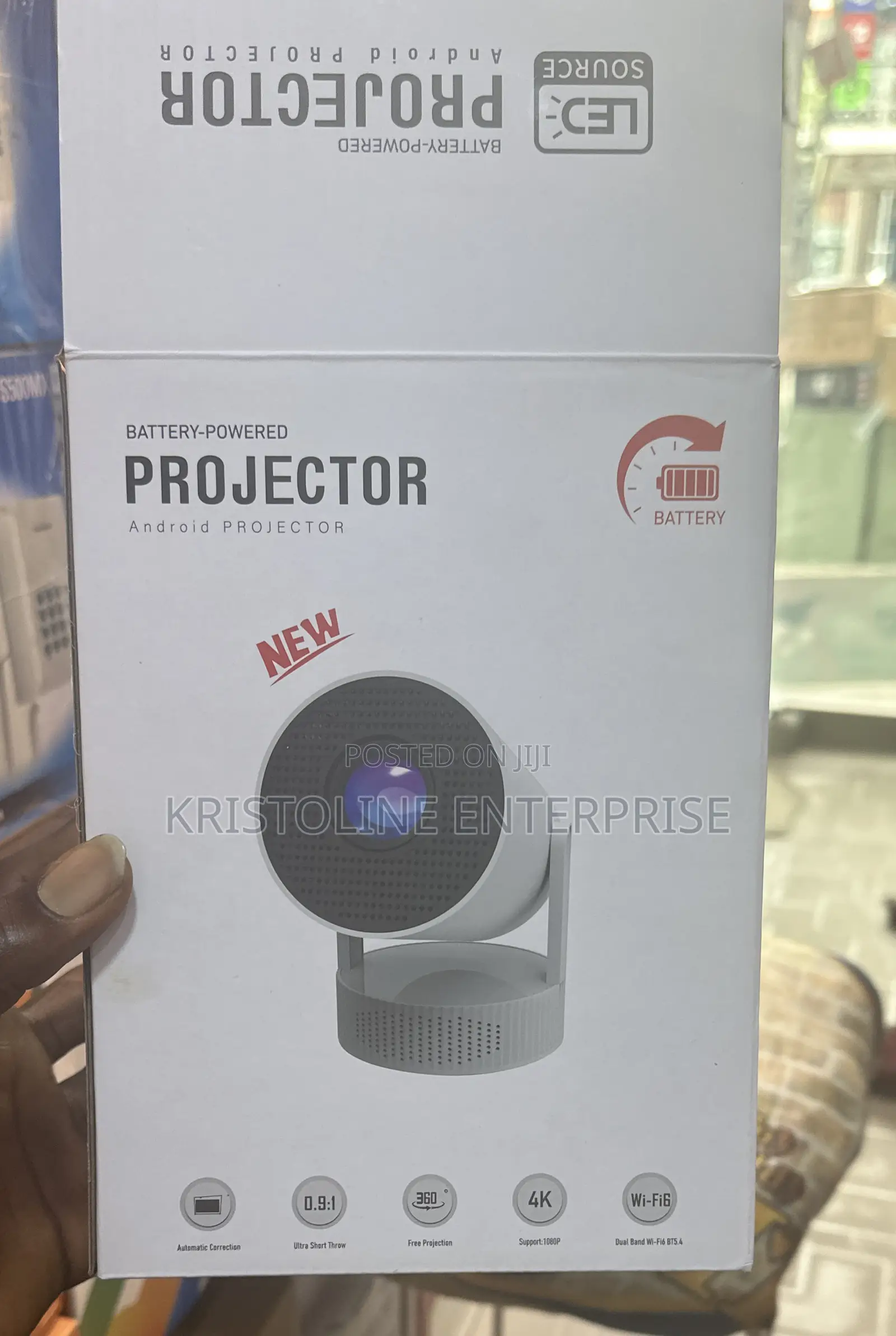 Mini Led Rechargeable Projector