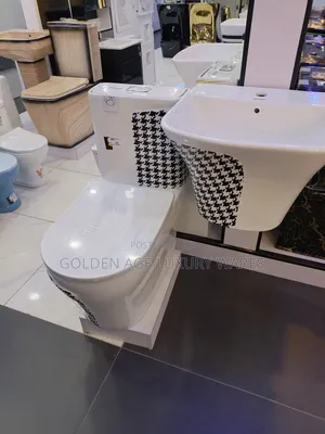 Draft Design White and Black Executive Wc