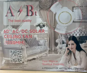 Solar Ceiling Fan - Dc /Ac