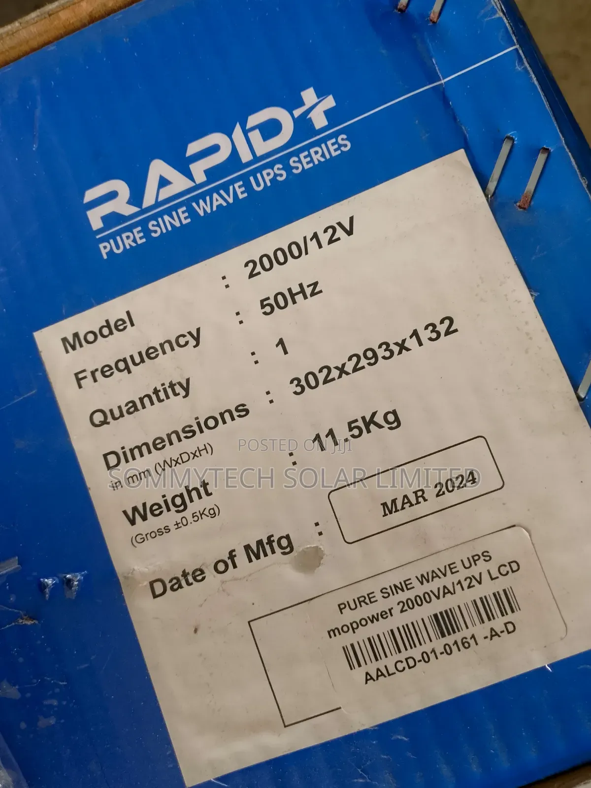 Mopower 2kva Inverter