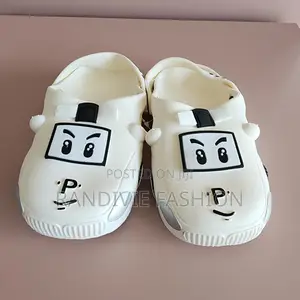 Car PVC Slippers [White]