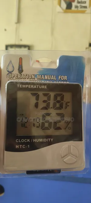 Operation Manual for Temperature and Humidity Meter - HTC-1