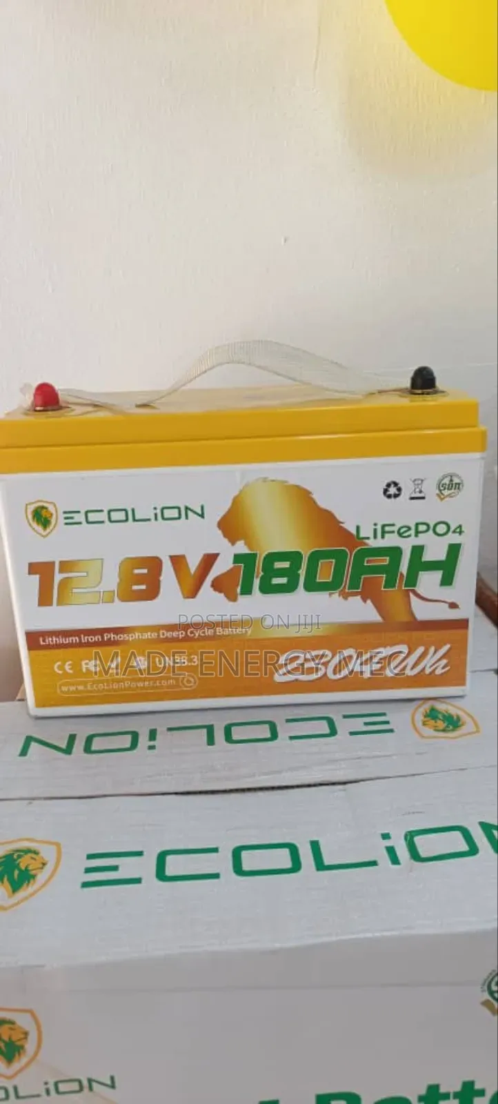 2.5kwh Ecolion Lithium Battery 12v