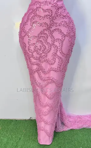 Luxury Hand Beaded Lace