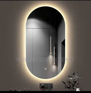 Led Backlight Oval Mirror