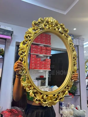 Vintage Gold Ornate Mirror