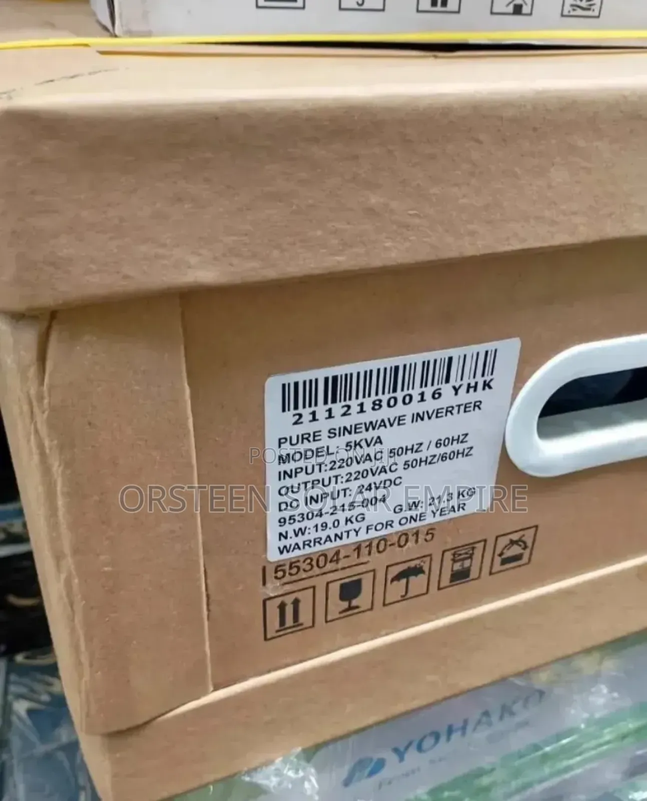 Yohako 5kva 24v Inverter