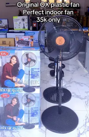 18” Ox Fan. Cool Breeze, 100% Copper Coil. 2yrs Waranty