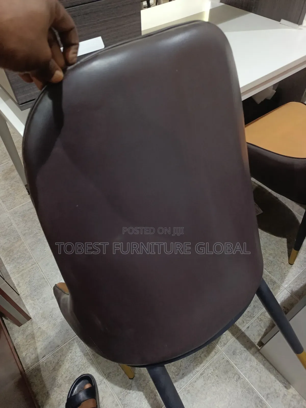 Dining Leather Chairs (Big Size)