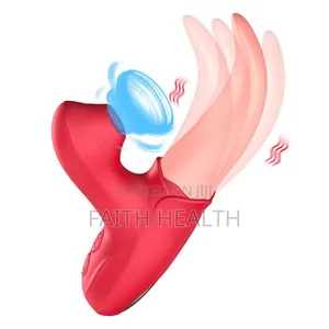 2 in One Tongue and Sucking Vibrator