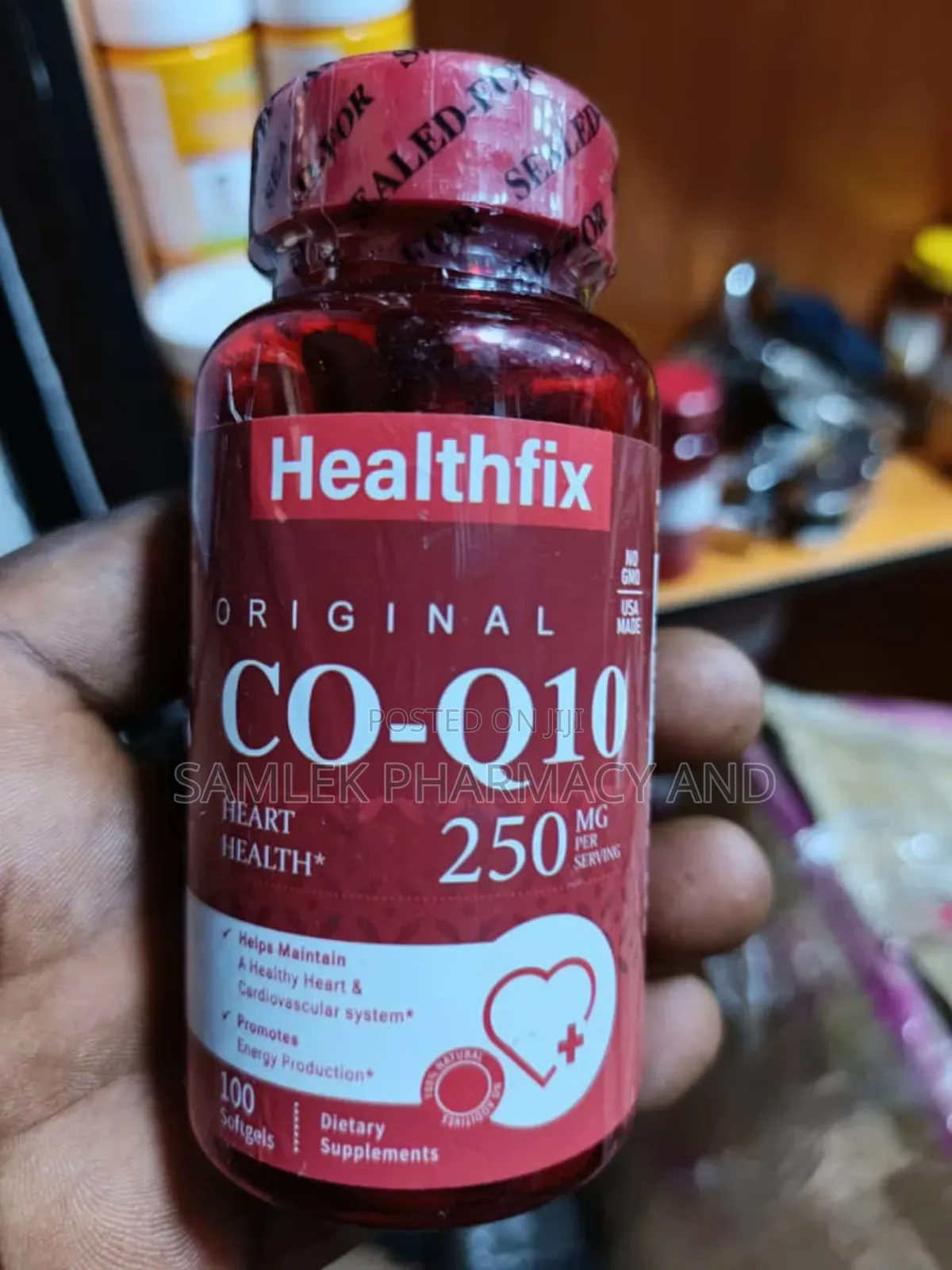 Healthfix Original Coq10 250mg- 100caps
