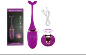Rechargeable Tadpole Remote Controlled Vibrator