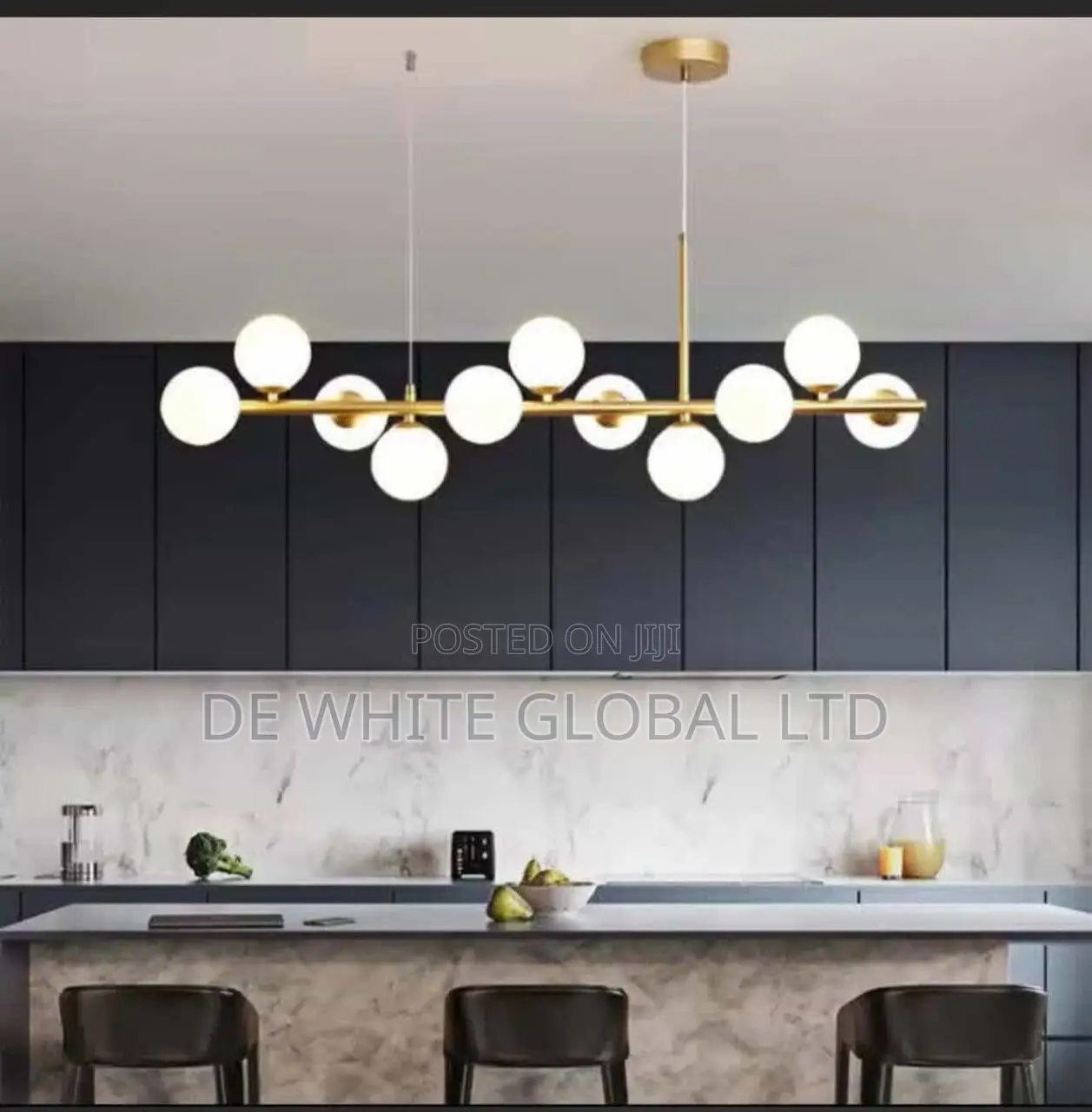 Glass Ball Pendant Light