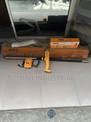 Ingco 20v Lithium-Ion Cordless Concrete Vibrator,