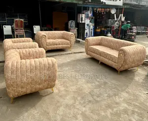 Affordable Top Graded Set of Upholstery Fabric Sofa | Chairs | Couch