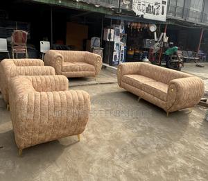 Stunning Quality Full Set of Upholstery Fabric Sofa | Chairs | Couch