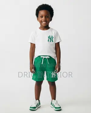 5 Years Boy's Ny Set Top and Shorts