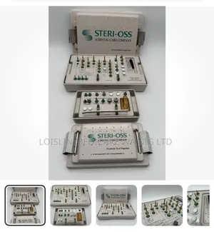 Steri-Oss Prosthetic Tool Organizer + Dental Implants Surgical Kit