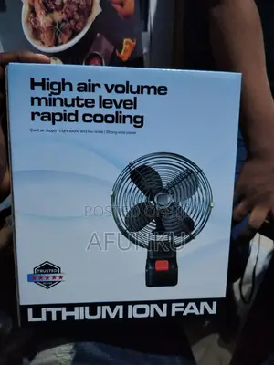 Lithium Rechargeable Fan