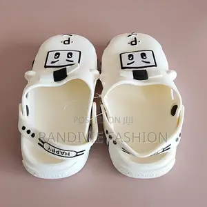 Car PVC Slippers [White]