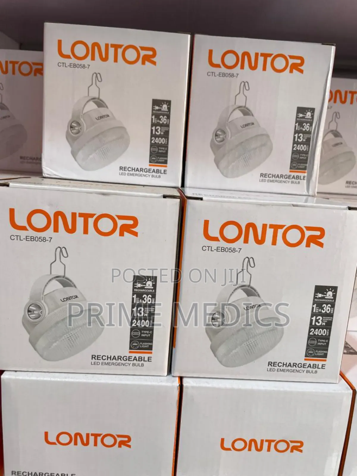 Rechargeable Led Emergency Bulb