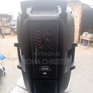 15" Black Body Kowa Rechargeable Megaphone