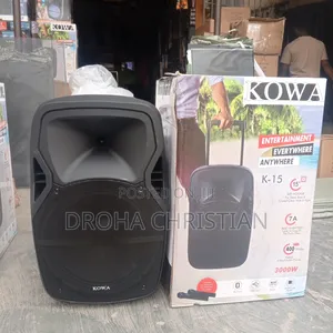 15" Black Body Kowa Rechargeable Megaphone