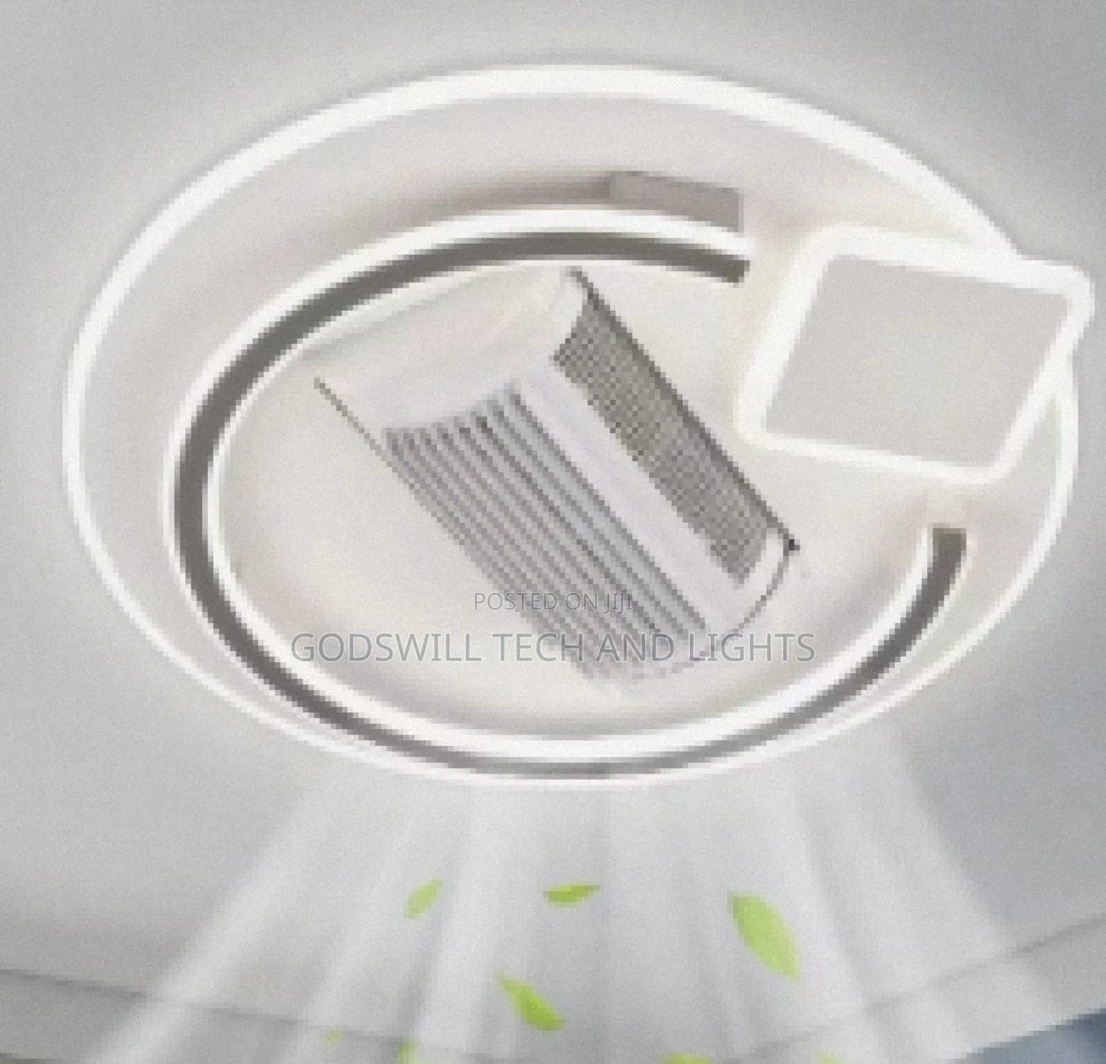 Led Light With Bladeless Fan