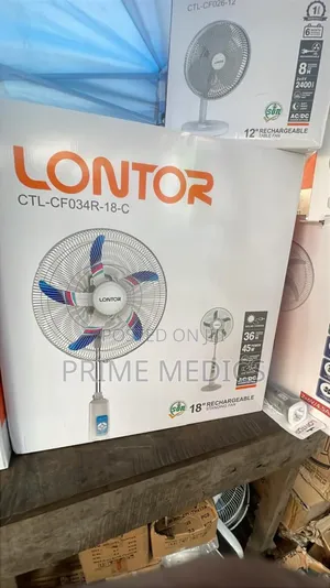 Rechargeable Standing Fan