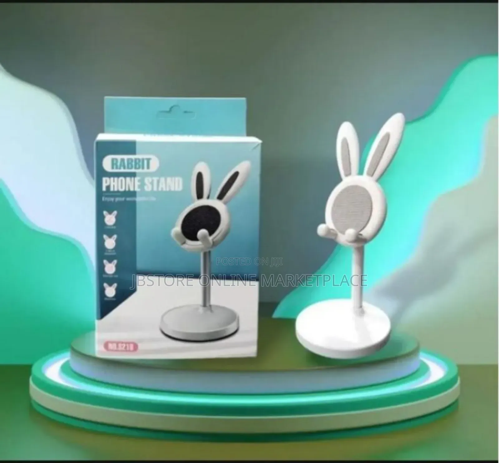 Rabbit Mobile Phone Stand Holder Adjustable
