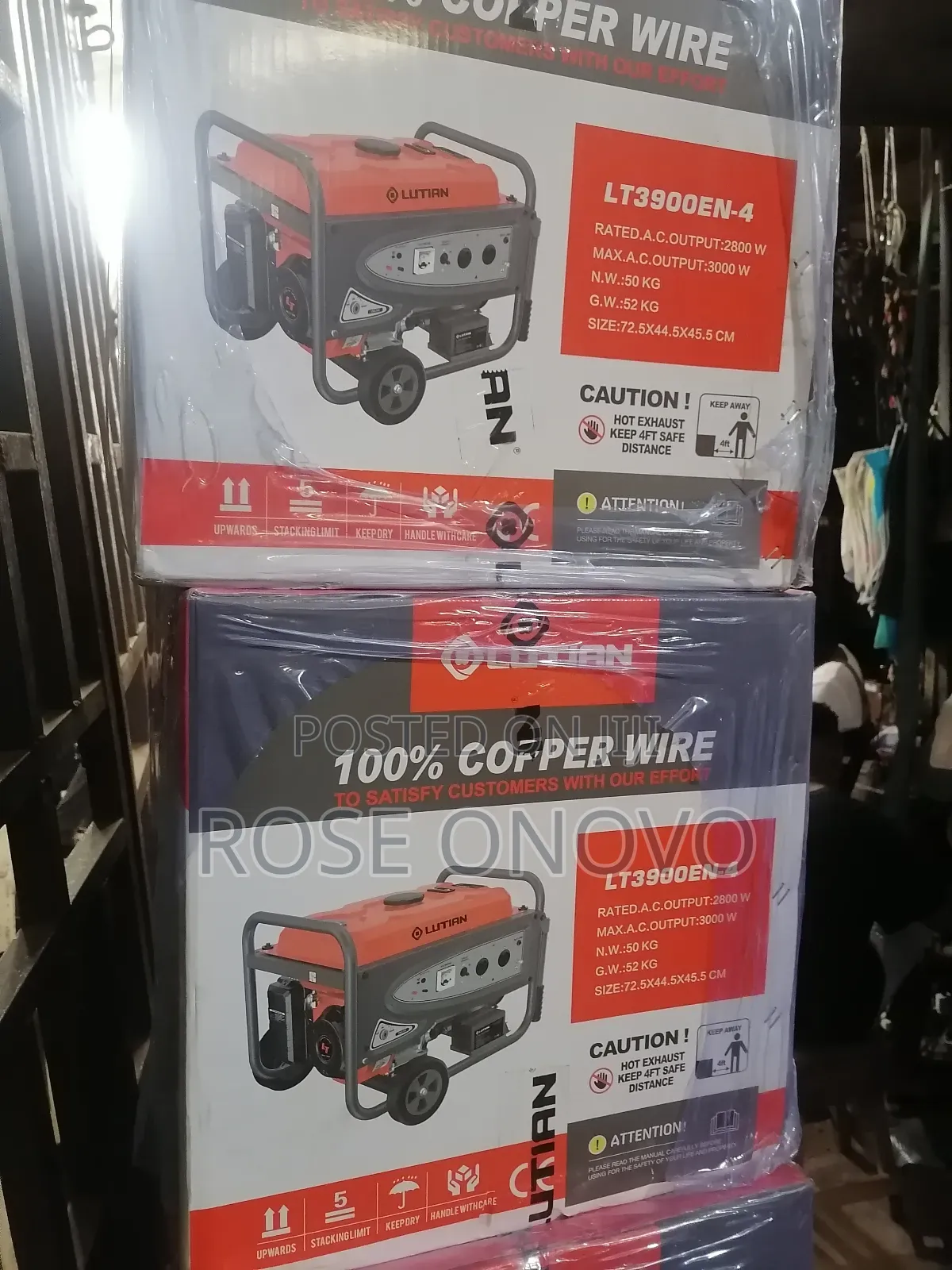 Lutian Generator 3.5kva