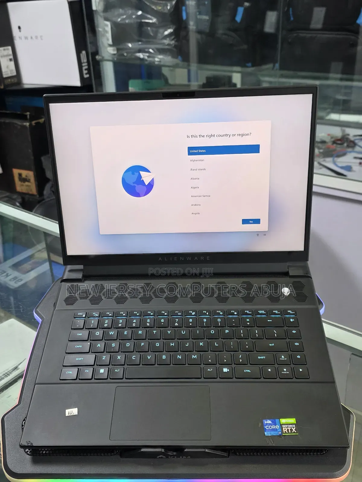 Laptop Dell Alienware M16 r1 16GB Intel Core i7 SSD 1T